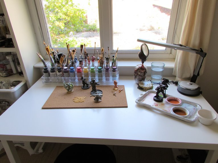 efficient miniature painting strategies