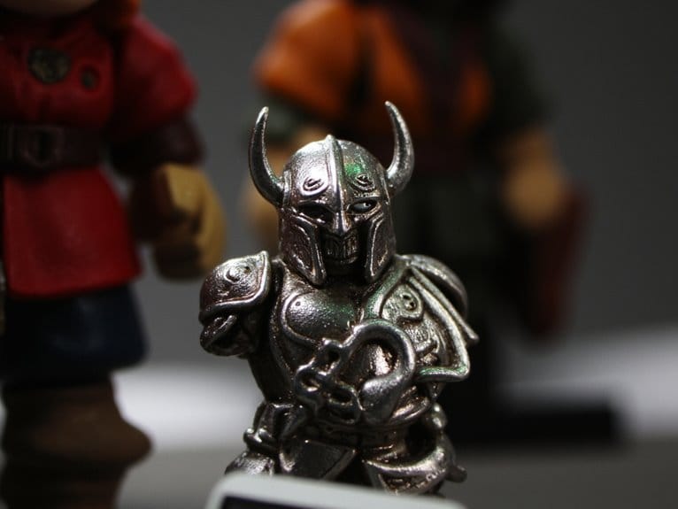 emphasizing intricate miniature features