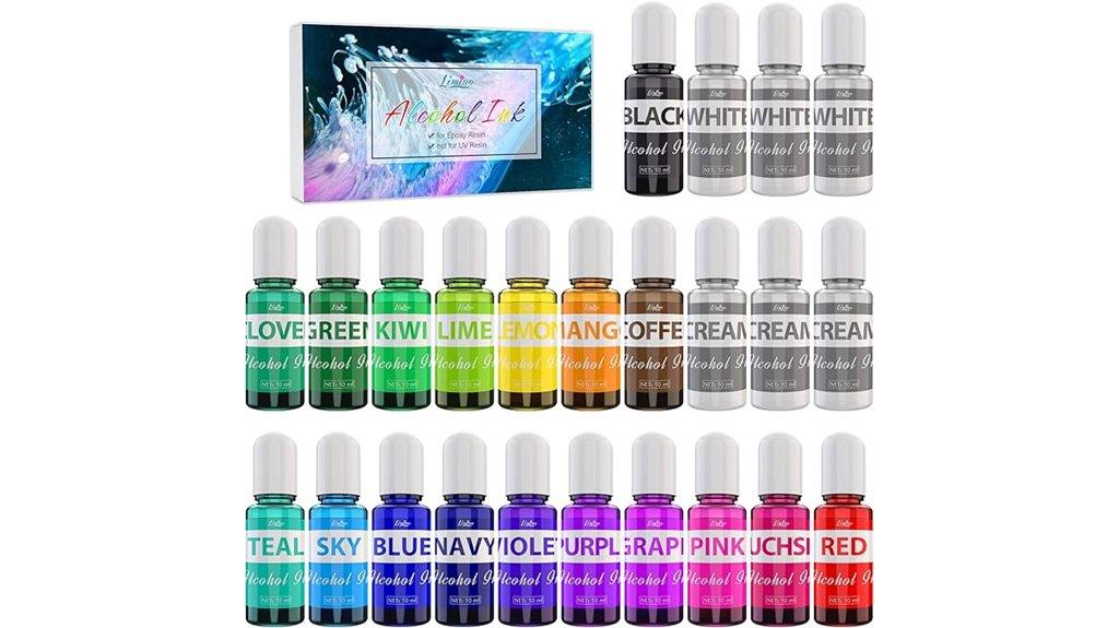 epoxy resin alcohol ink