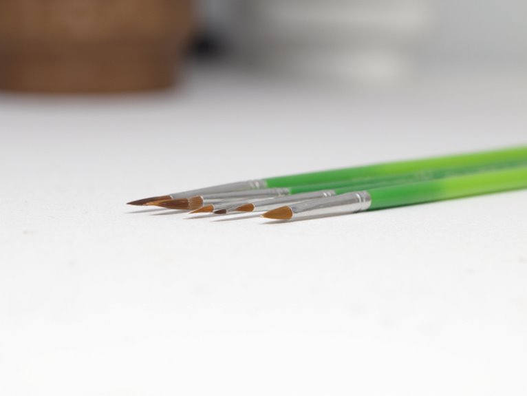 essential brush sizes comparison