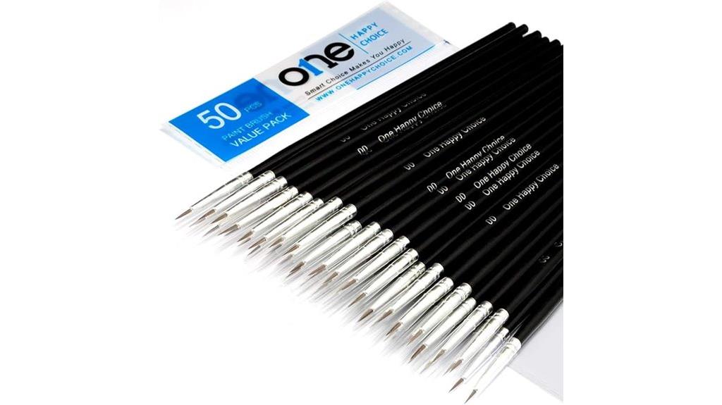 fine detail paint brushes