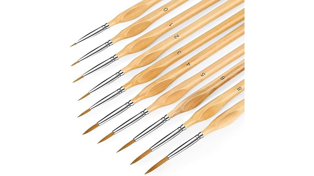 fine detail painting tools