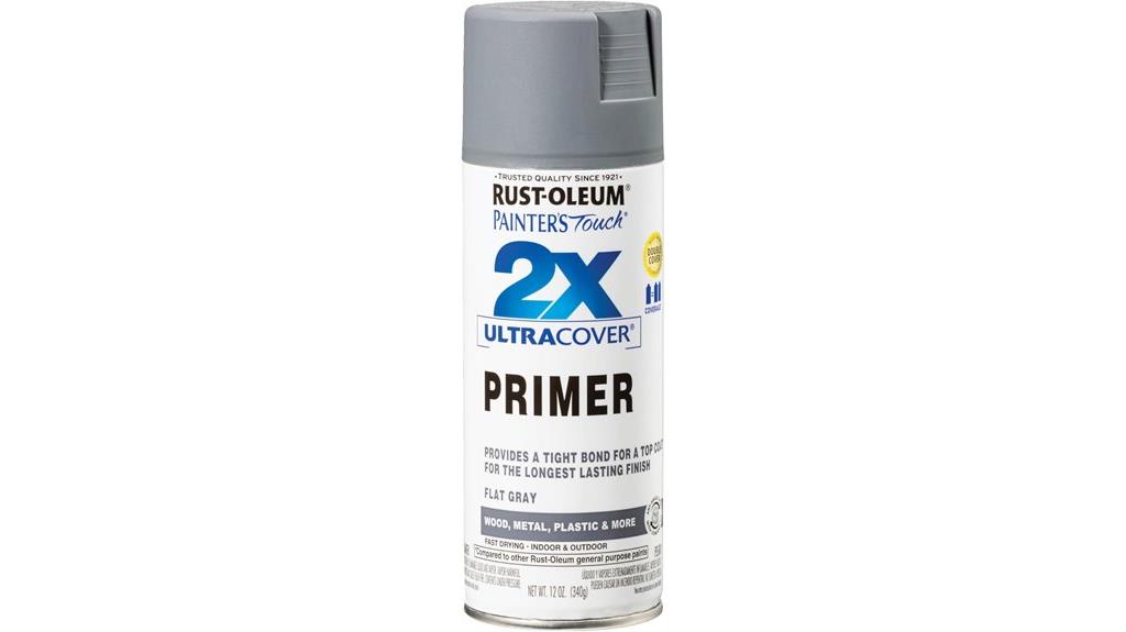 flat gray spray primer