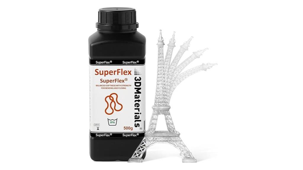 flexible clear 3d resin