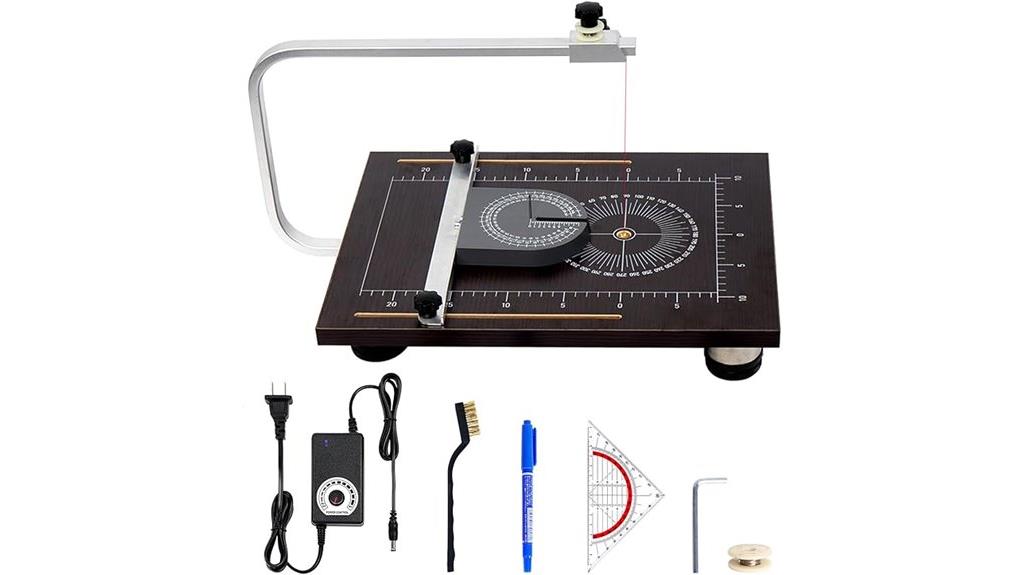 foam cutter with temperature control