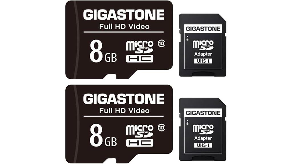 gigastone micro sd cards