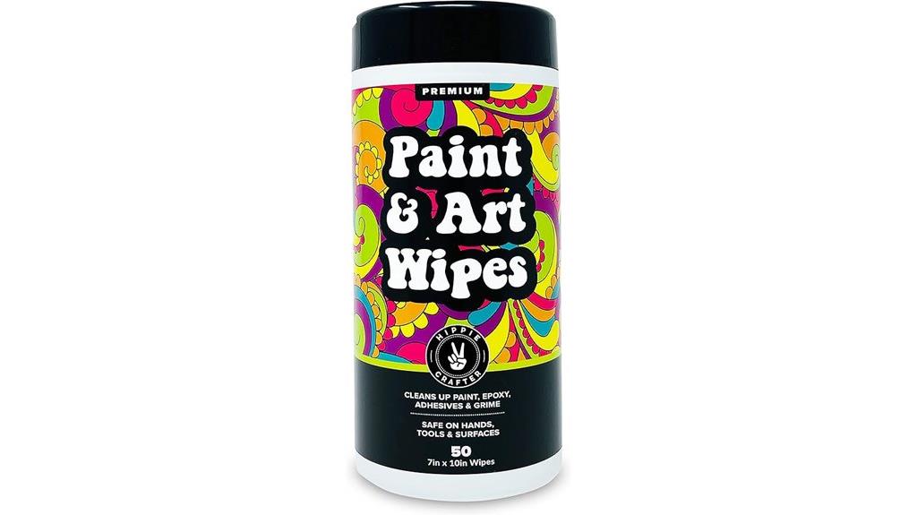heavy duty art cleaning wipes