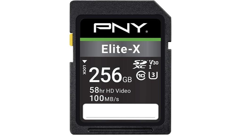 high capacity sdxc memory card