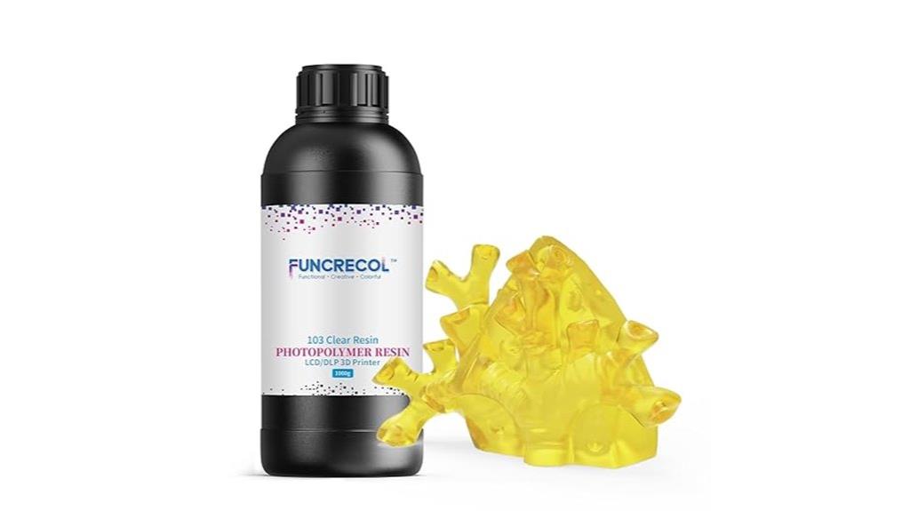 high precision clear resin