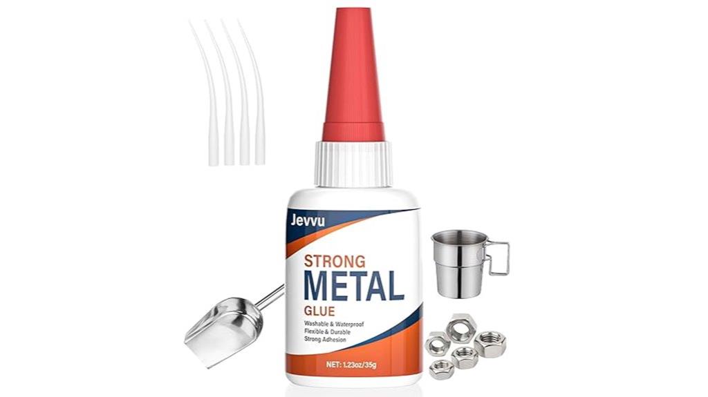instant adhesive for metal