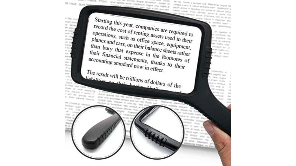 large magnifying glass 3x