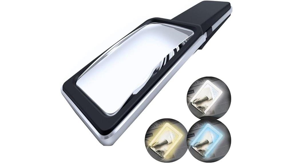large magnifying glass light