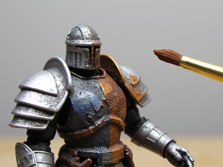 layered weathering techniques enhance realism
