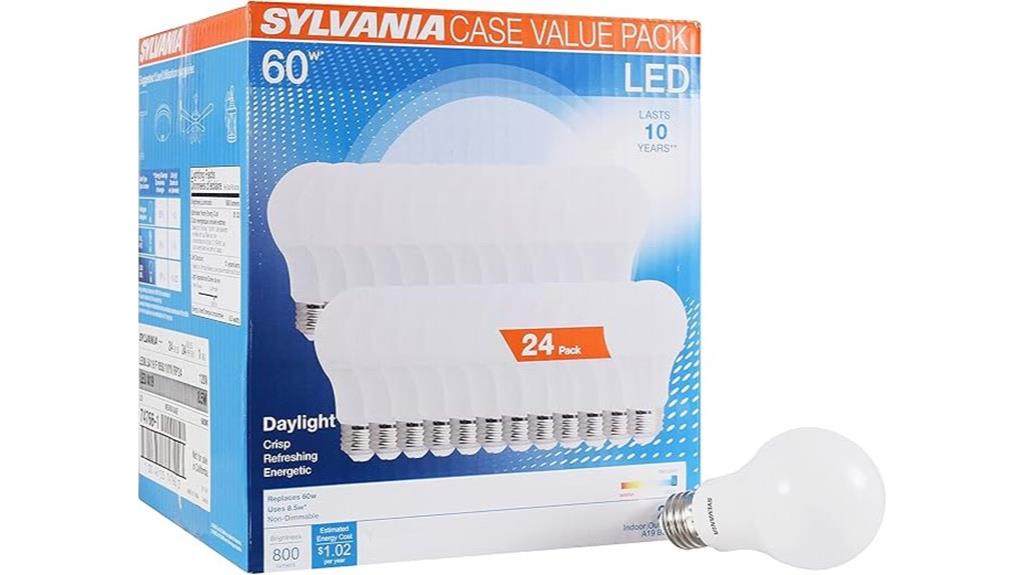 led a19 daylight bulbs