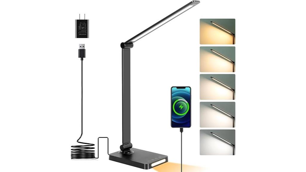 led lamp with usb