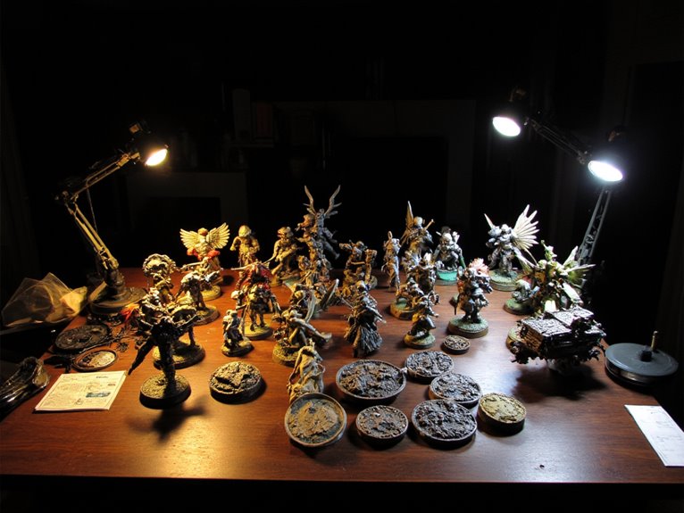 lighting techniques for miniatures