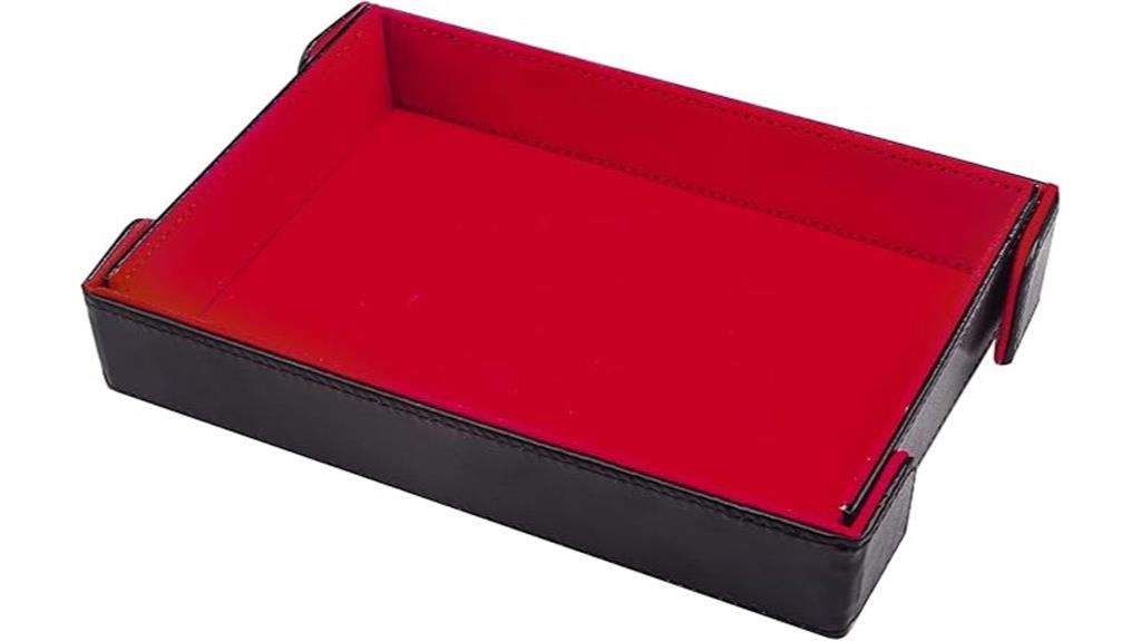 magnetic folding dice tray