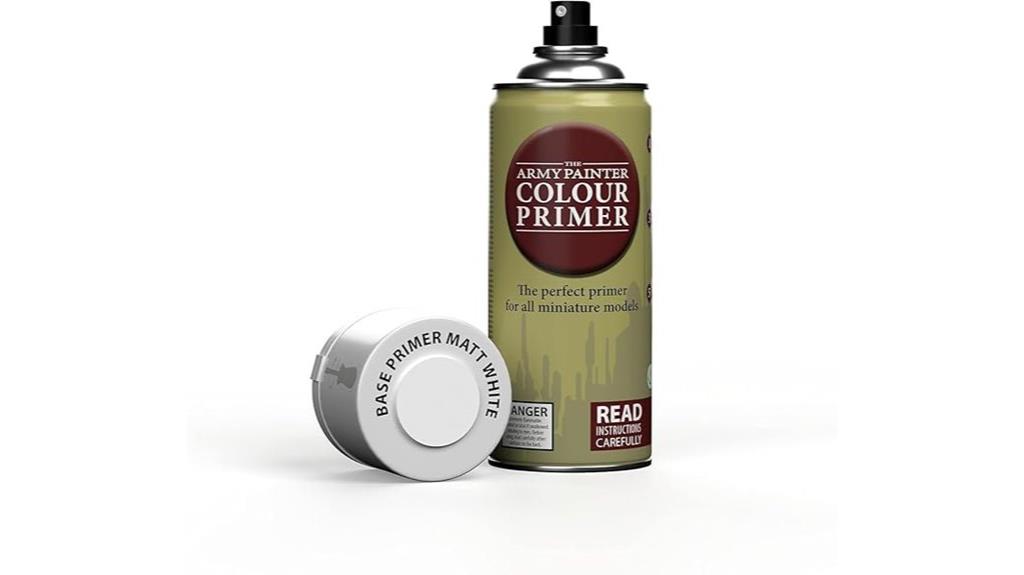 matt white spray paint