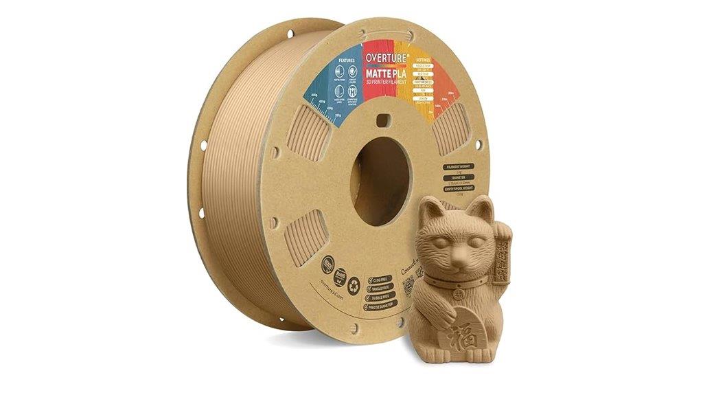 matte light brown filament