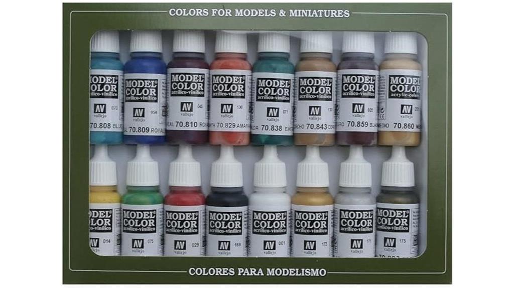 medieval paint color set