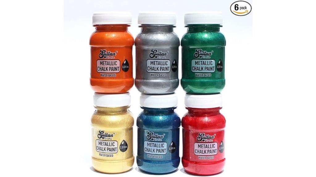 metallic chalk paint kit