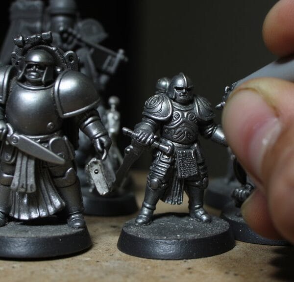 metallic paint for miniatures