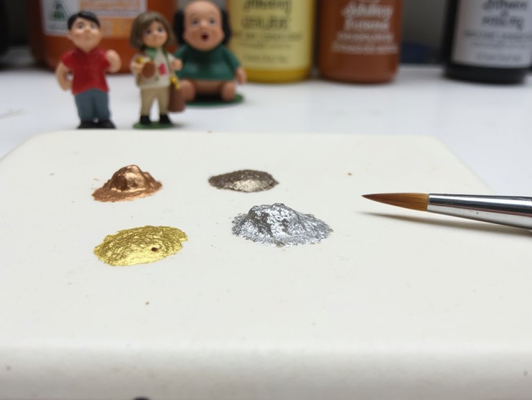 metallic paint moisture disruption