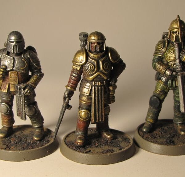 miniature oil weathering effects