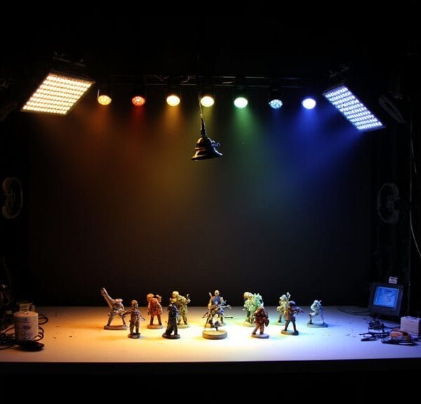 miniature painting lighting techniques