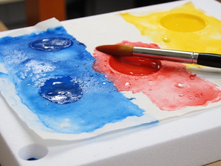 miniature painting moisture preservation