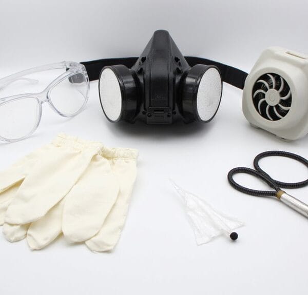 miniature painting safety gear