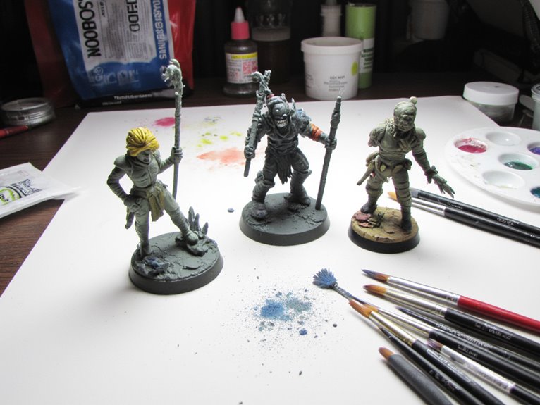 miniature painting troubleshooting tips