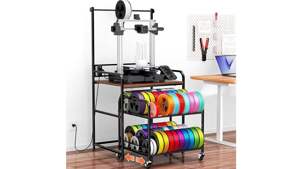 mobile 3d printer storage