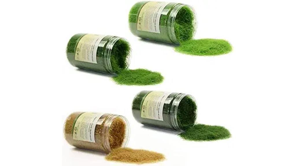 model railway terrain powder