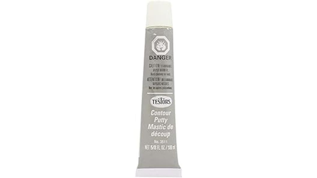 modeling putty in tube