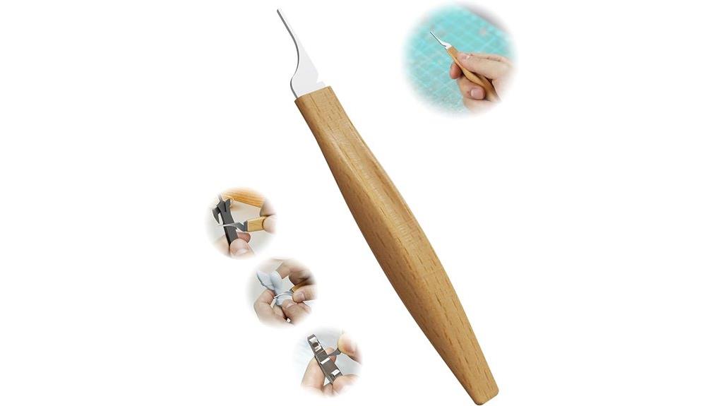 mouldline removing tool for miniatures