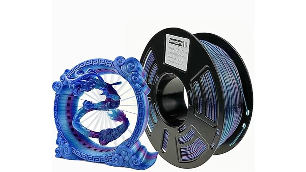 multicolor chameleon petg filament