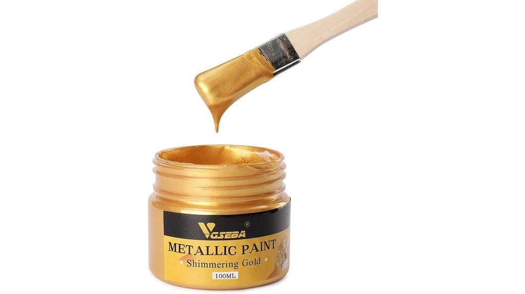 non toxic metallic gold paint