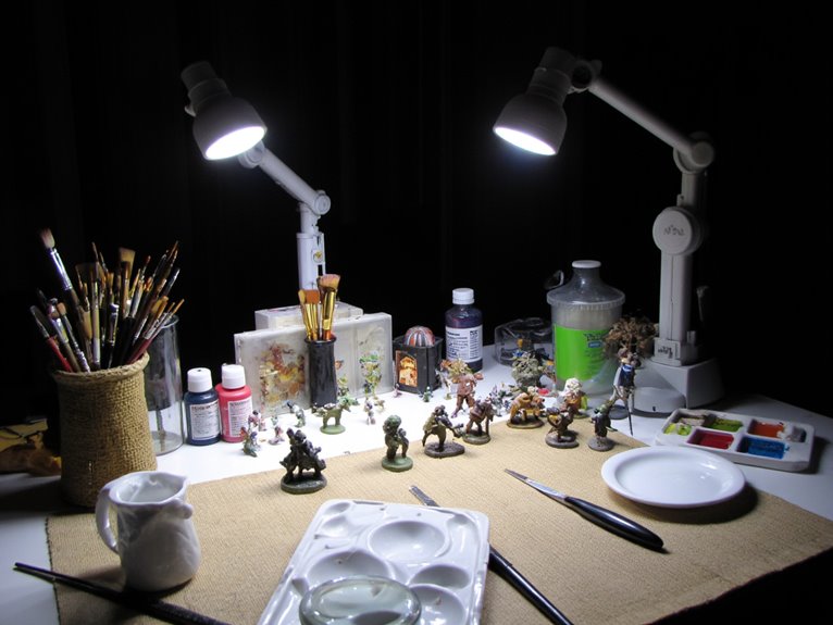 optimal lamp positioning techniques