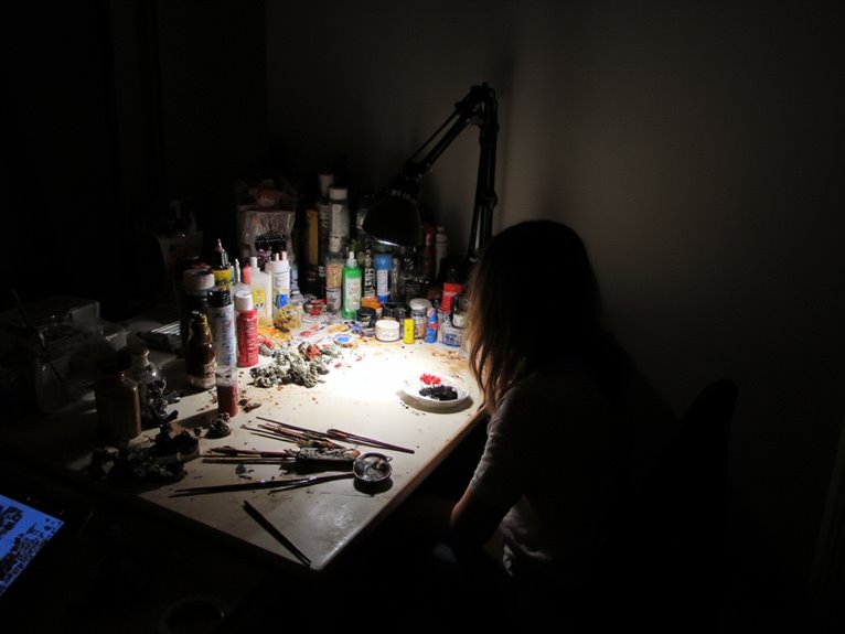 optimize workspace for painting
