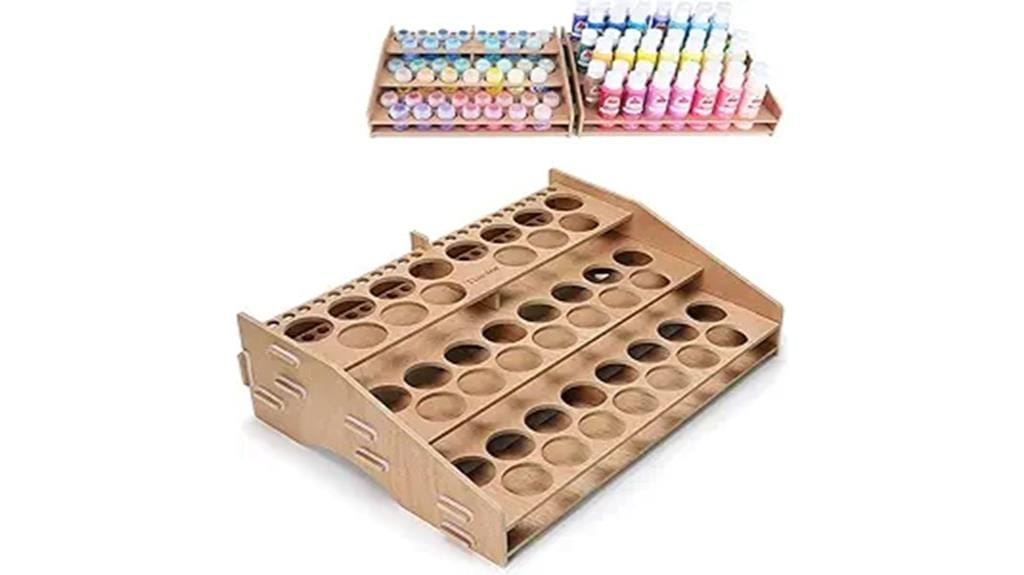 paint storage and organization