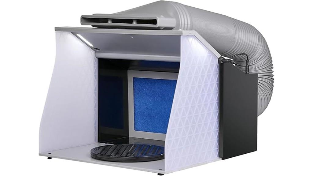 portable airbrush paint booth