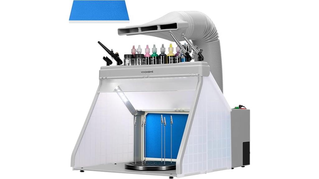 portable airbrush paint booth
