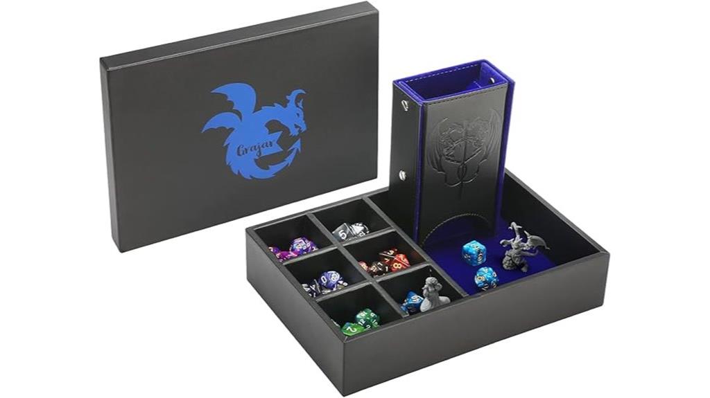 portable dice storage solution