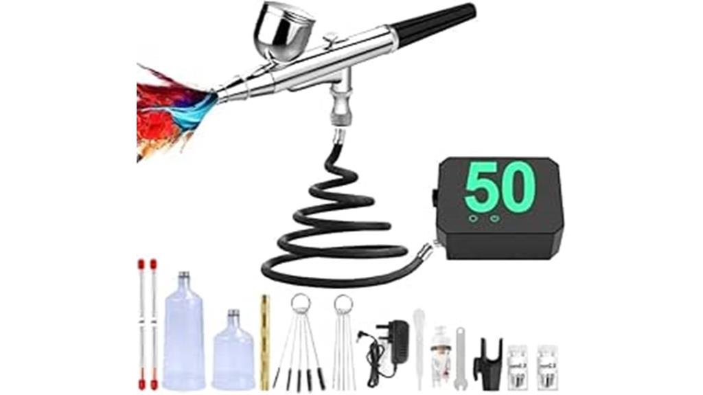 portable high pressure airbrush kit