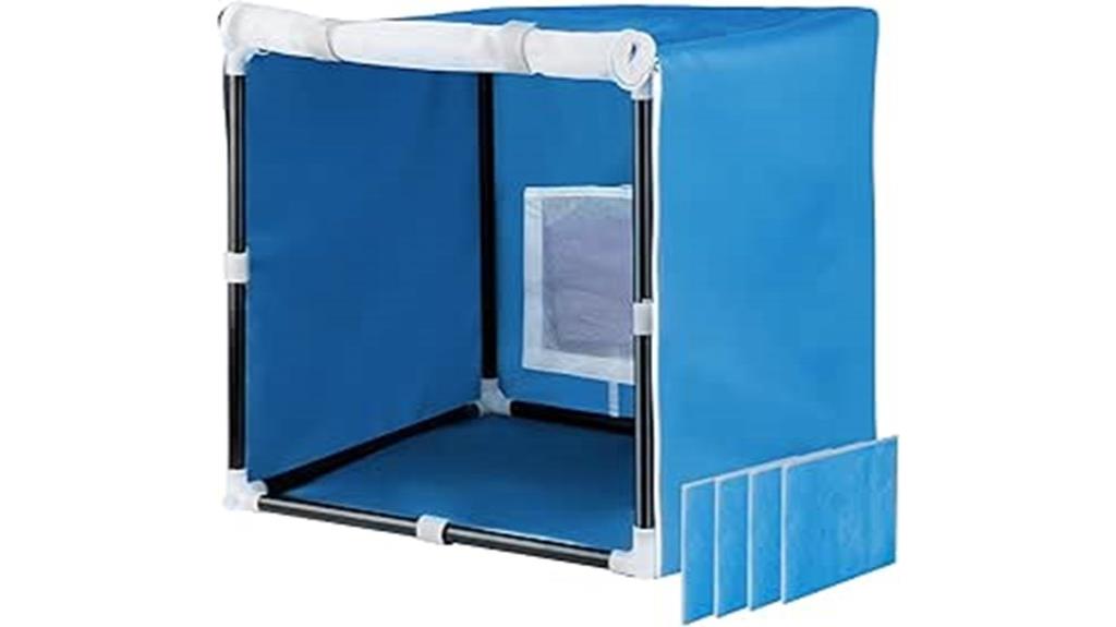 portable spray booth kit