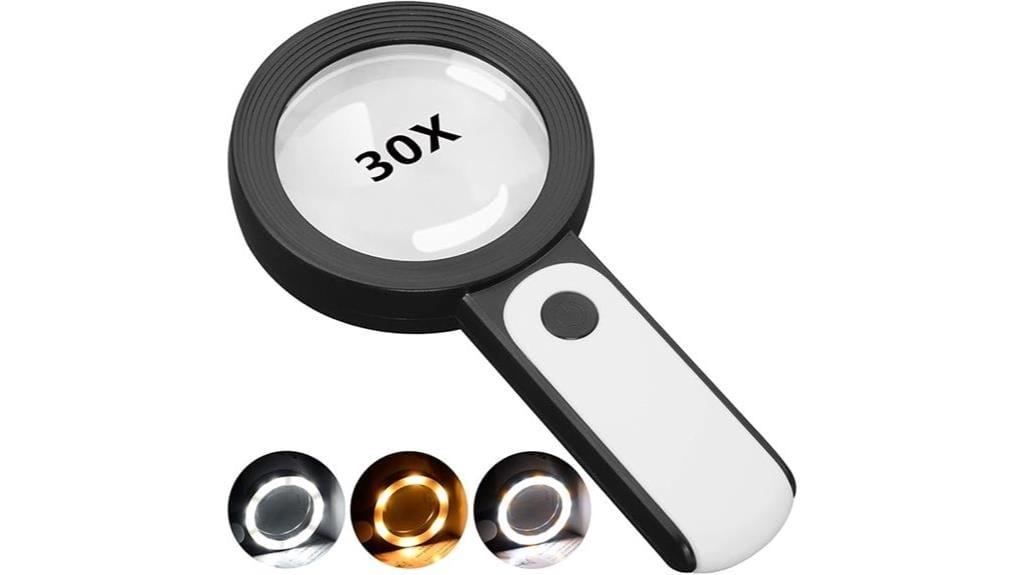 powerful illuminated magnifier tool