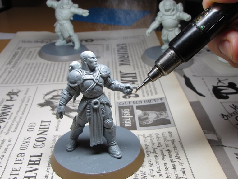 precision airbrush overspray management