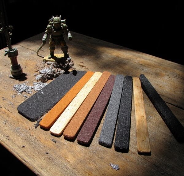 precision sanding sticks miniatures