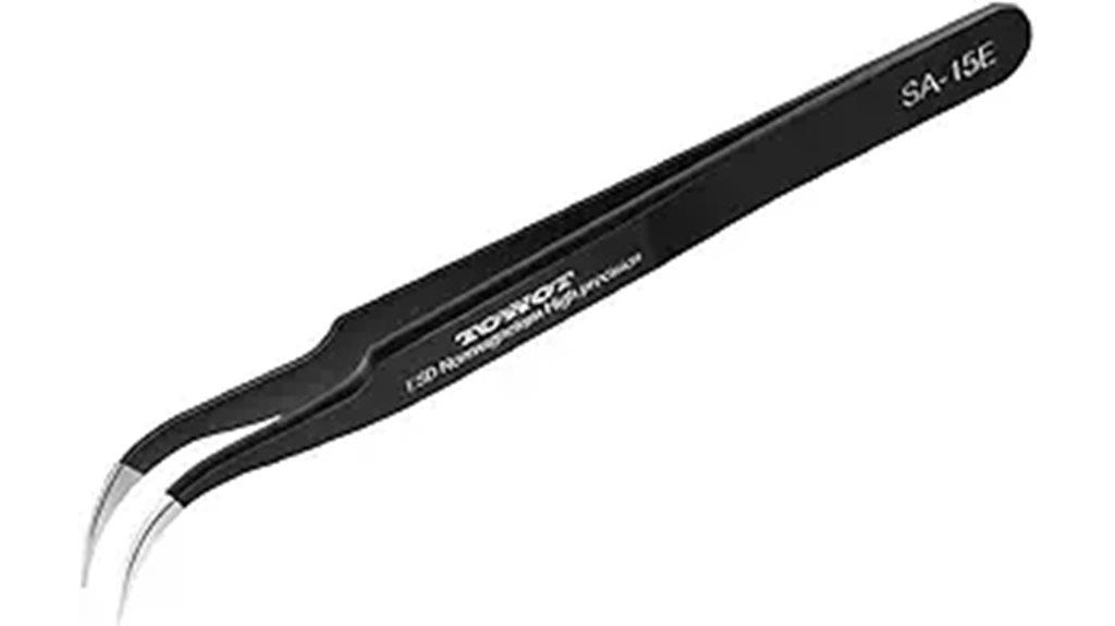 precision tweezers for electronics